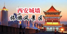 玩操欧美美女小B中国陕西-西安城墙旅游风景区